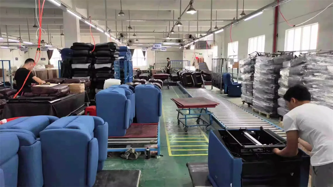 Recliner assembly line