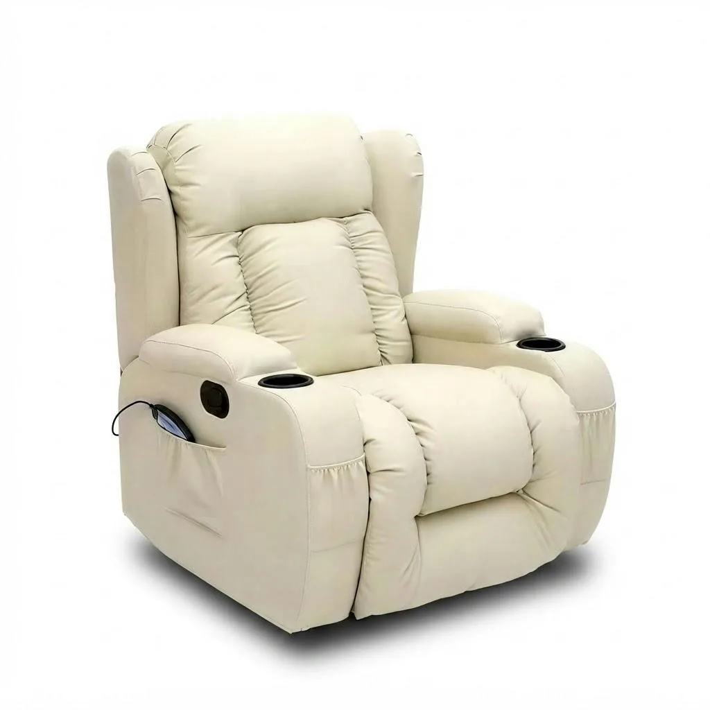 MEIMIN MM7027B Swivel Massage Recliner